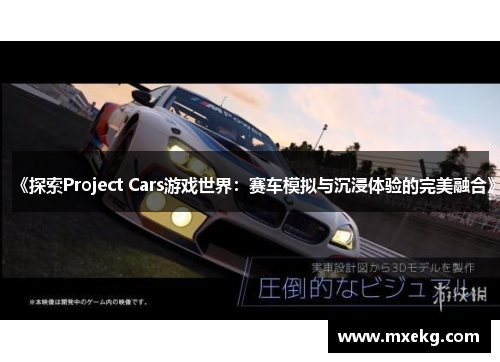 《探索Project Cars游戏世界：赛车模拟与沉浸体验的完美融合》